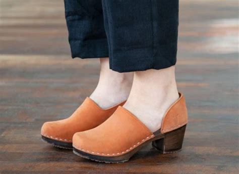 comfortable mules for work.